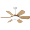 QUẠT TRẦN ĐÈN DC 6 CÁNH HAKEN HK-QT06