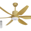QUẠT TRẦN ĐÈN DC 6 CÁNH HAKEN MODEL HK-QT01YW
