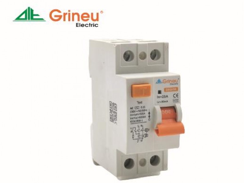 Aptomat 2 cực chống giật 30mA (DR6HM)