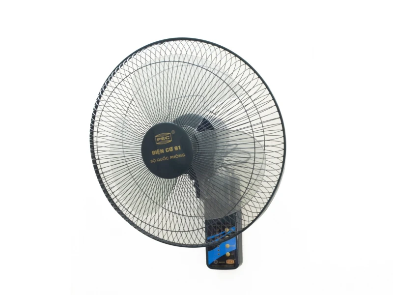 QUẠT TREO TƯỜNG ĐIỀU KHIỂN QTTĐK - ĐIỆN CƠ 91 - BỘ QUỐC PHÒNG