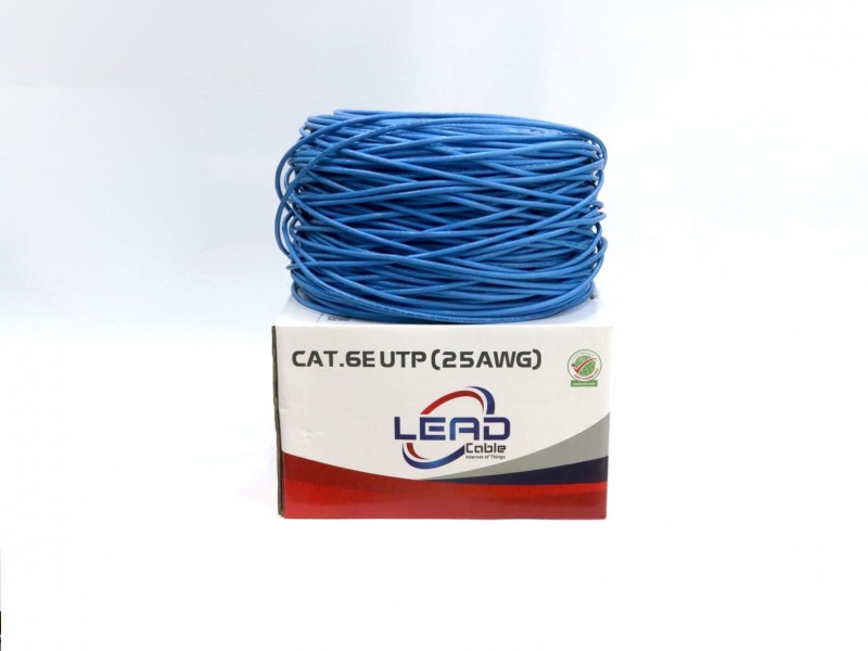LEAD CABLE CAT.6E UTP (25AWG)