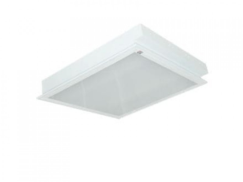 Máng đèn LED tán quang âm trần chụp mica 4x9W (LLA409)