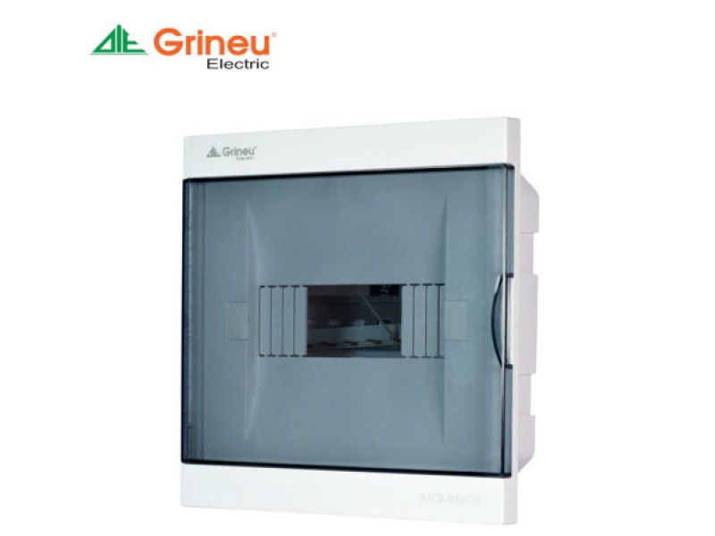 TỦ ĐIỆN ÂM TƯỜNG PHẲNG TRÀN VIỀN THẾ HỆ MỚI GSPL 4/8 -PK